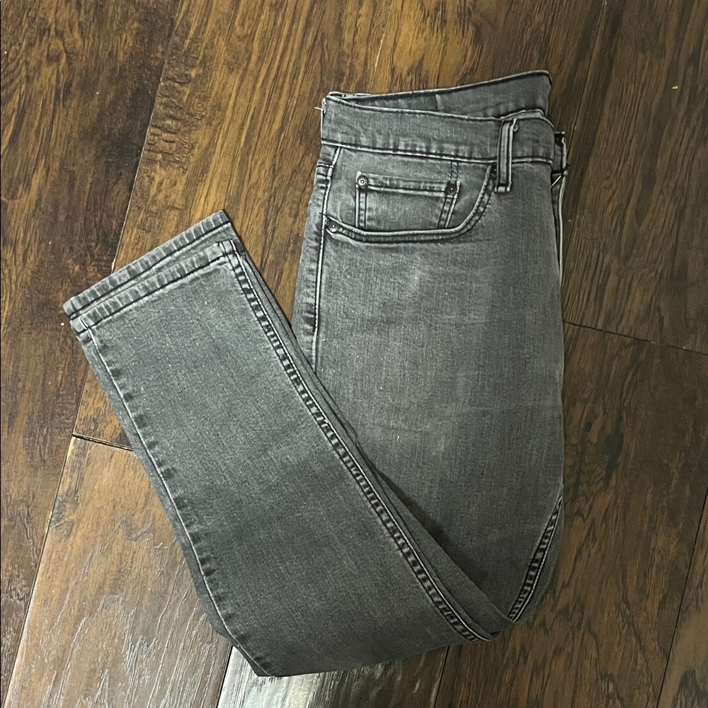 Signature by Levi Strauss Men's Charcoal Skinny Jeans